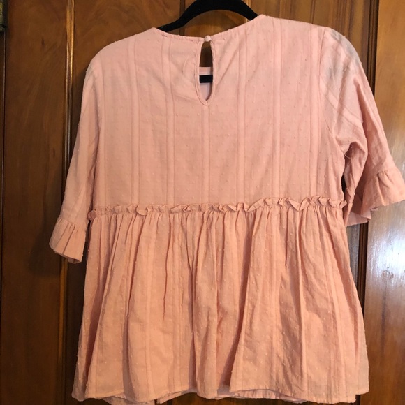 NWT Roolee Drop Waist Peplum baby Doll Top - Picture 10 of 10